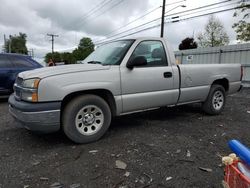 Salvage cars for sale at New Britain, CT auction: 2005 Chevrolet Silverado C1500
