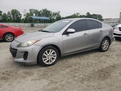 Salvage cars for sale from Copart Spartanburg, SC: 2012 Mazda 3 I