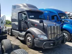 Salvage trucks for sale at Dyer, IN auction: 2020 Peterbilt 579