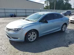 Salvage cars for sale at Gastonia, NC auction: 2015 Chrysler 200 Limited