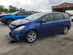 Salvage cars for sale at Fort Wayne, IN auction: 2012 Toyota Prius V