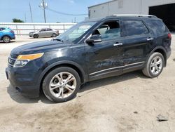 Salvage cars for sale at Jacksonville, FL auction: 2014 Ford Explorer Limited