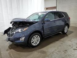 Salvage cars for sale at Leroy, NY auction: 2018 Chevrolet Equinox LT