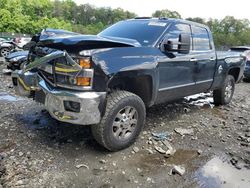 Salvage cars for sale at Waldorf, MD auction: 2015 Chevrolet Silverado K2500 Heavy Duty LT