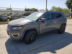 Salvage cars for sale at Sacramento, CA auction: 2019 Jeep Compass Limited