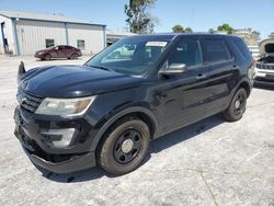 Salvage cars for sale at Tulsa, OK auction: 2016 Ford Explorer Police Interceptor