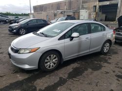 Honda salvage cars for sale: 2012 Honda Civic LX