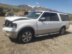 Ford Expedition salvage cars for sale: 2010 Ford Expedition EL Eddie Bauer