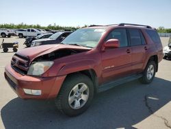 Salvage cars for sale from Copart Fresno, CA: 2005 Toyota 4runner Limited