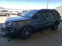 Ford Explorer Sport salvage cars for sale: 2016 Ford Explorer Sport