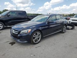 Mercedes-Benz salvage cars for sale: 2016 Mercedes-Benz C300