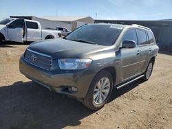 Toyota Highlander Hybrid Limited Vehiculos salvage en venta: 2008 Toyota Highlander Hybrid Limited