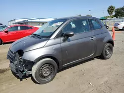 Salvage cars for sale at San Diego, CA auction: 2014 Fiat 500 POP
