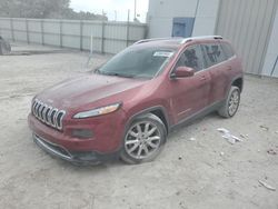 Salvage cars for sale from Copart Apopka, FL: 2014 Jeep Cherokee Limited