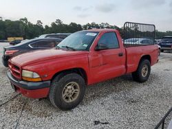 Dodge salvage cars for sale: 1999 Dodge Dakota