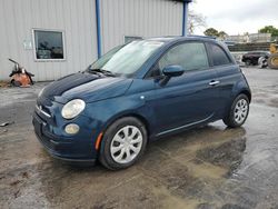 Salvage cars for sale at Tulsa, OK auction: 2013 Fiat 500 POP