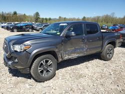 Salvage cars for sale from Copart Candia, NH: 2018 Toyota Tacoma Double Cab