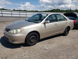 Salvage cars for sale at Fredericksburg, VA auction: 2005 Toyota Camry LE