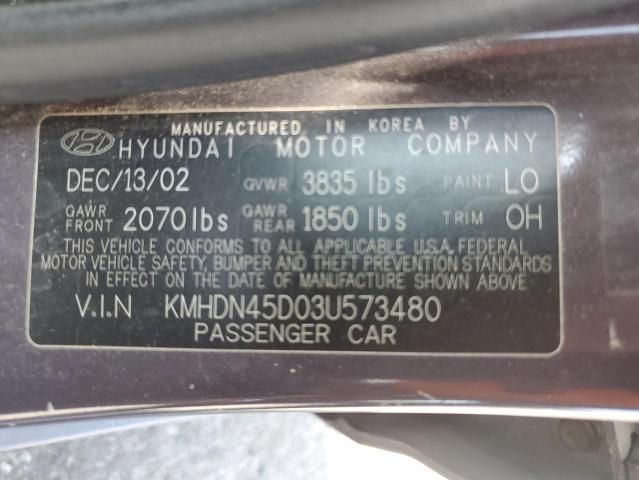 2003 Hyundai Elantra GLS