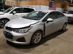 Salvage cars for sale from Copart Anchorage, AK: 2019 Chevrolet Cruze LS