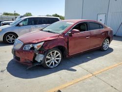 Salvage cars for sale from Copart Sacramento, CA: 2010 Buick Lacrosse CXS