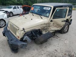 Salvage cars for sale at Greenwell Springs, LA auction: 2012 Jeep Wrangler Sport