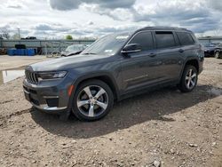 Salvage cars for sale at Central Square, NY auction: 2021 Jeep Grand Cherokee L Limited
