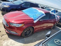 Salvage Cars with No Bids Yet For Sale at auction: 2018 Ford Fusion SE