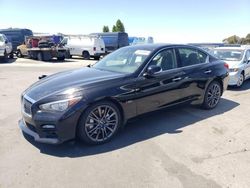 Salvage cars for sale at Hayward, CA auction: 2016 Infiniti Q50 RED Sport 400