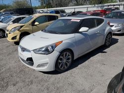 Salvage vehicles for parts for sale at auction: 2013 Hyundai Veloster