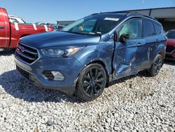 Salvage cars for sale at Wayland, MI auction: 2018 Ford Escape SEL