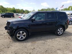 Vehiculos salvage en venta de Copart East Granby, CT: 2012 Honda Pilot EXL