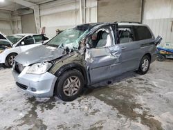 Salvage cars for sale at Kansas City, KS auction: 2006 Honda Odyssey EXL