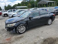 Vehiculos salvage en venta de Copart Savannah, GA: 2014 Honda Accord EXL