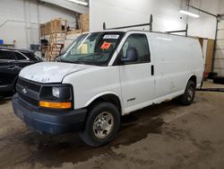 Salvage trucks for sale at Ham Lake, MN auction: 2004 Chevrolet Express G2500