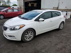 Salvage cars for sale at New Britain, CT auction: 2015 KIA Forte EX