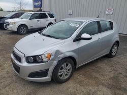 Salvage cars for sale at Mcfarland, WI auction: 2014 Chevrolet Sonic LT