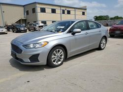 Salvage cars for sale at Wilmer, TX auction: 2020 Ford Fusion SE