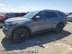 Salvage cars for sale at Cahokia Heights, IL auction: 2021 Ford Explorer Timberline