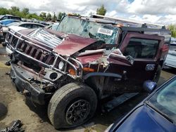 Salvage cars for sale at Woodburn, OR auction: 2006 Hummer H2