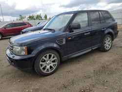 Salvage cars for sale from Copart Nisku, AB: 2007 Land Rover Range Rover Sport HSE