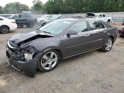Salvage cars for sale at Eight Mile, AL auction: 2012 Chevrolet Malibu 1LT