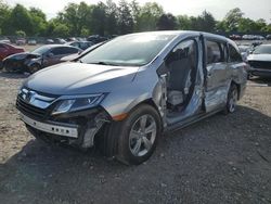 Salvage cars for sale at Madisonville, TN auction: 2020 Honda Odyssey EXL