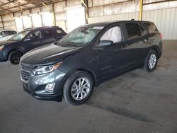 Chevrolet Equinox ls salvage cars for sale: 2020 Chevrolet Equinox LS