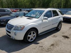 Mercedes-Benz ML 550 4matic salvage cars for sale: 2011 Mercedes-Benz ML 550 4matic