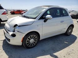 Salvage cars for sale from Copart Antelope, CA: 2012 Fiat 500 Lounge