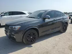 Salvage cars for sale at San Antonio, TX auction: 2016 BMW X4 XDRIVEM40I