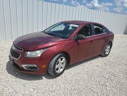 Chevrolet Cruze LT salvage cars for sale: 2015 Chevrolet Cruze LT