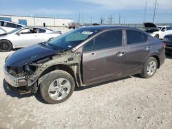 Vehiculos salvage en venta de Copart Haslet, TX: 2013 Honda Civic LX