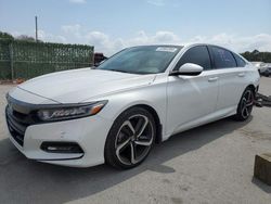Salvage cars for sale from Copart Orlando, FL: 2020 Honda Accord Sport